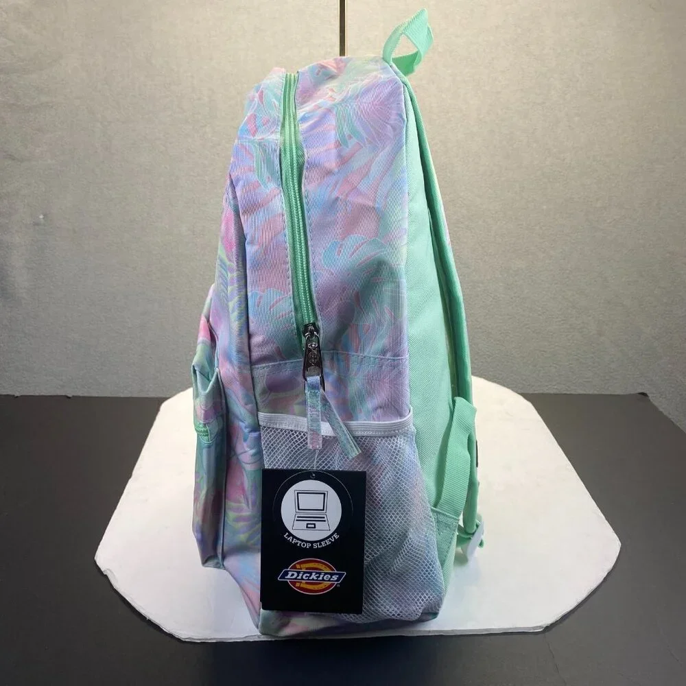 Dickies Student Tropical Backpack (Pastel Tropical)Laptop Sleeve,Ergonomic,NEW